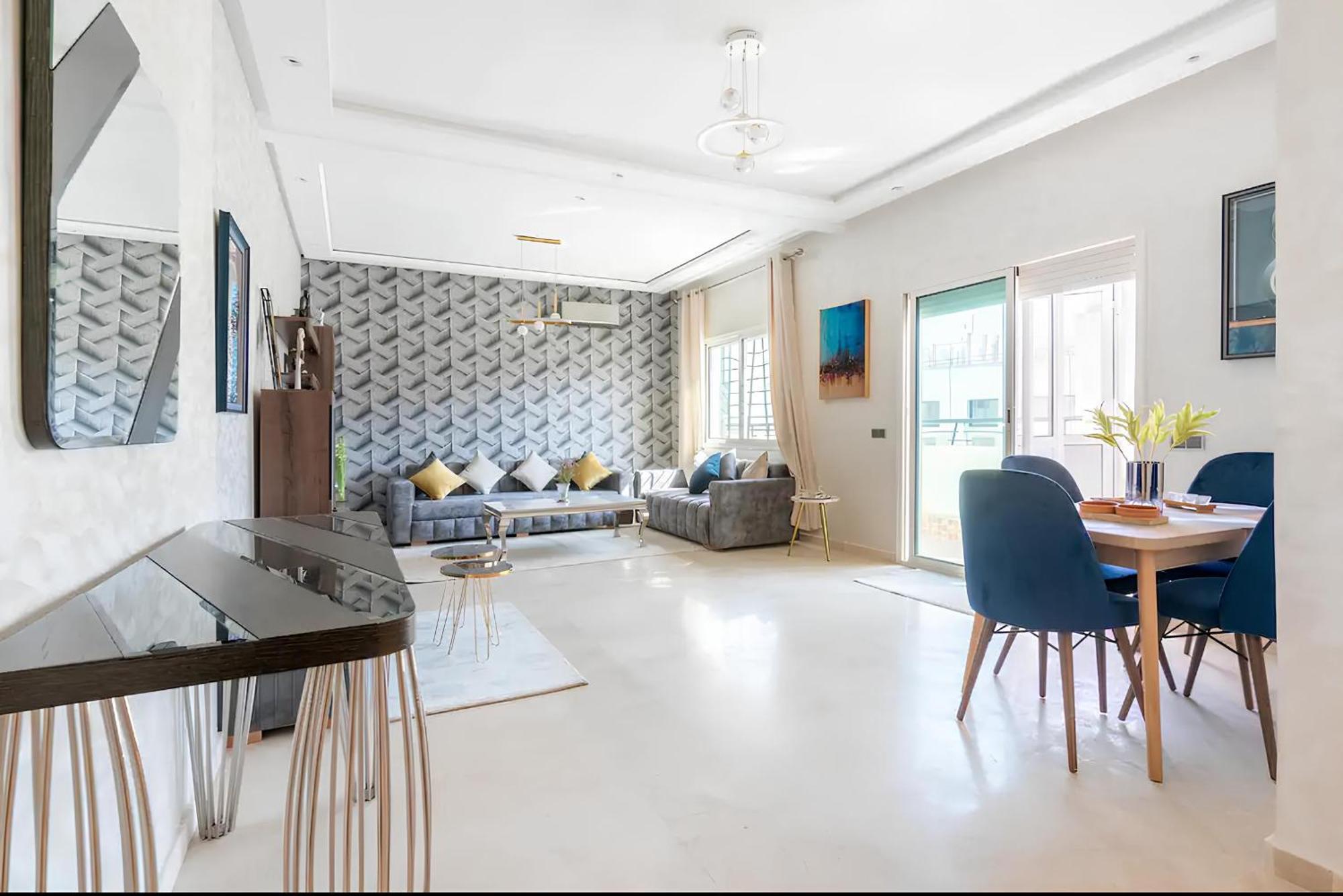 Spacieux Appartement 80 M² - Centre De Casablanca Exteriör bild